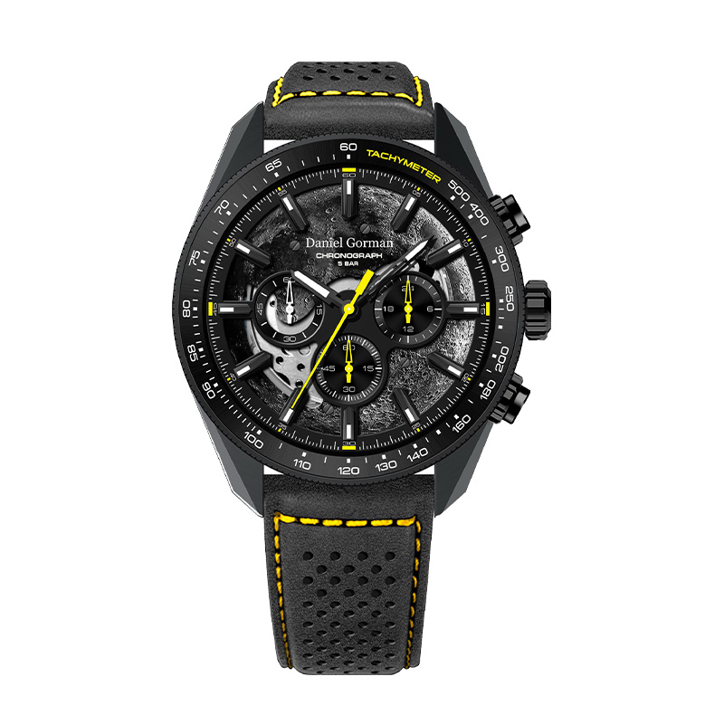 Daniel Gormandg9006 Watch Men\'s Watch OEM roestvrij staal Japanse beweging Chronograph Men \\\\ \'s Watch Sapphire Glass Watch
