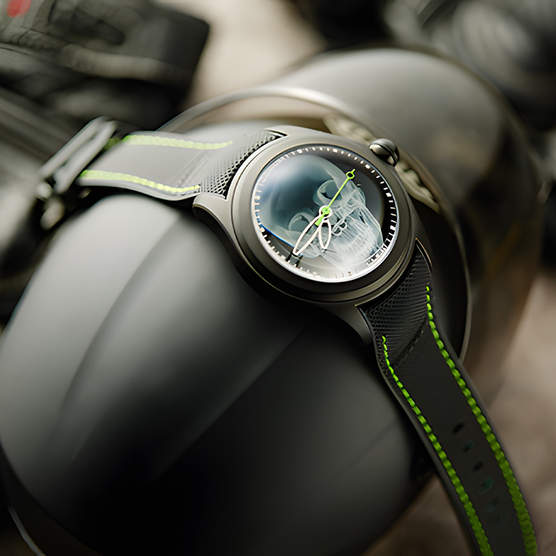 Corum Watch introduceert denieuwe tweede generatie Bubble 47 Skull X-Ray Watch